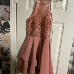 love culture floral lace top dress